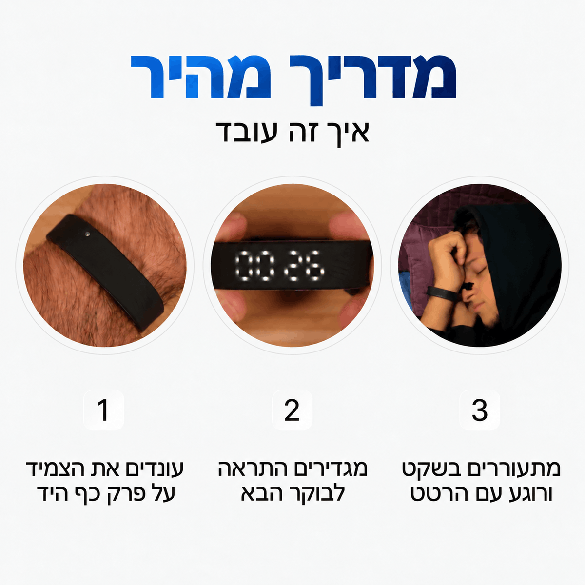 FANORA™ – הפתרון החדש להתעורר גם אם אתם ישנים חזק