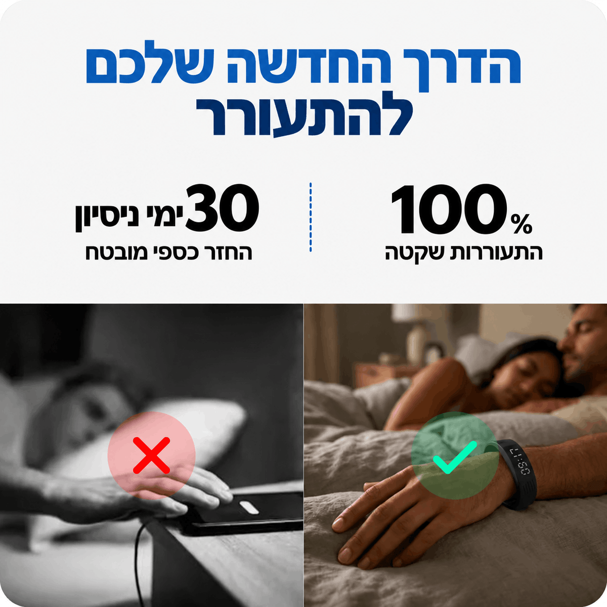 FANORA™ – הפתרון החדש להתעורר גם אם אתם ישנים חזק